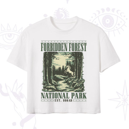 Purplehecate Forbidden Forest Crop T-Shirt