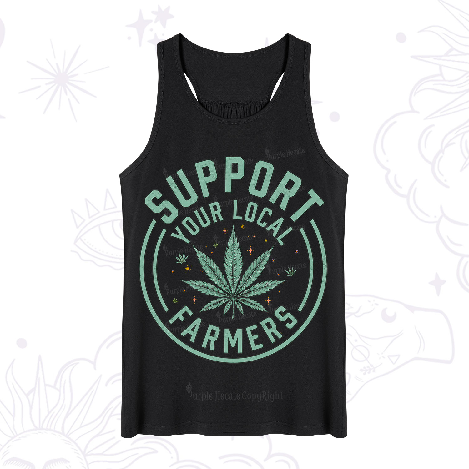 Purplehecate Support Your Local Farmers Tank