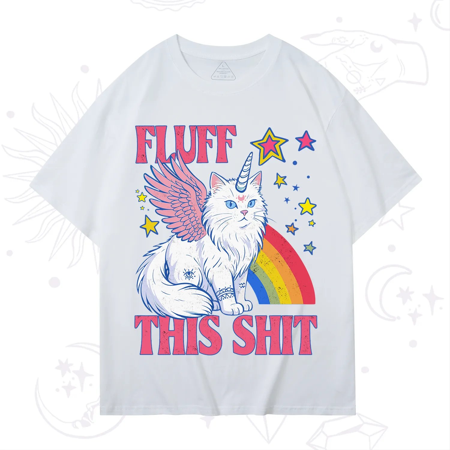 Purplehecate Fluff This Sh*t Cat T-Shirt
