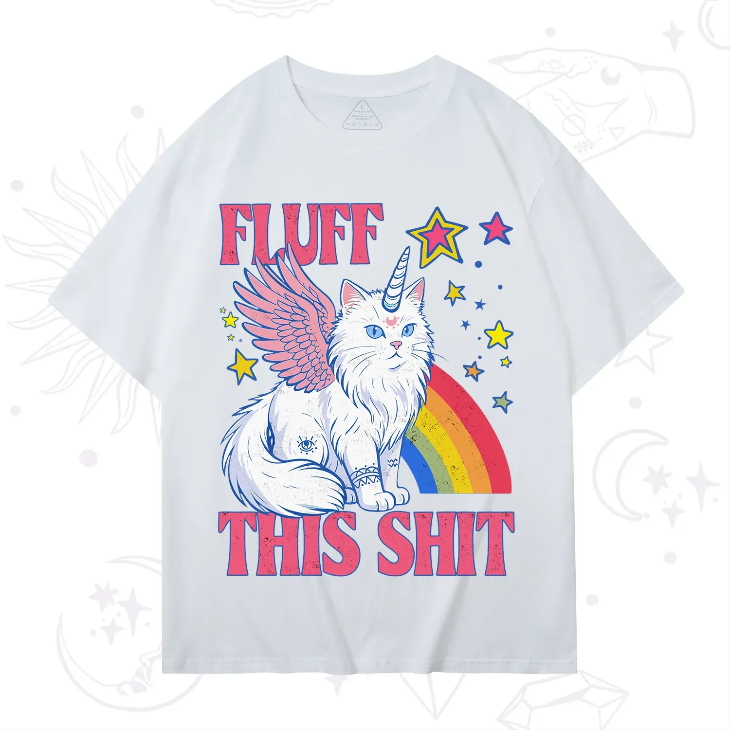 Purplehecate Fluff This Sh*t Cat T-Shirt
