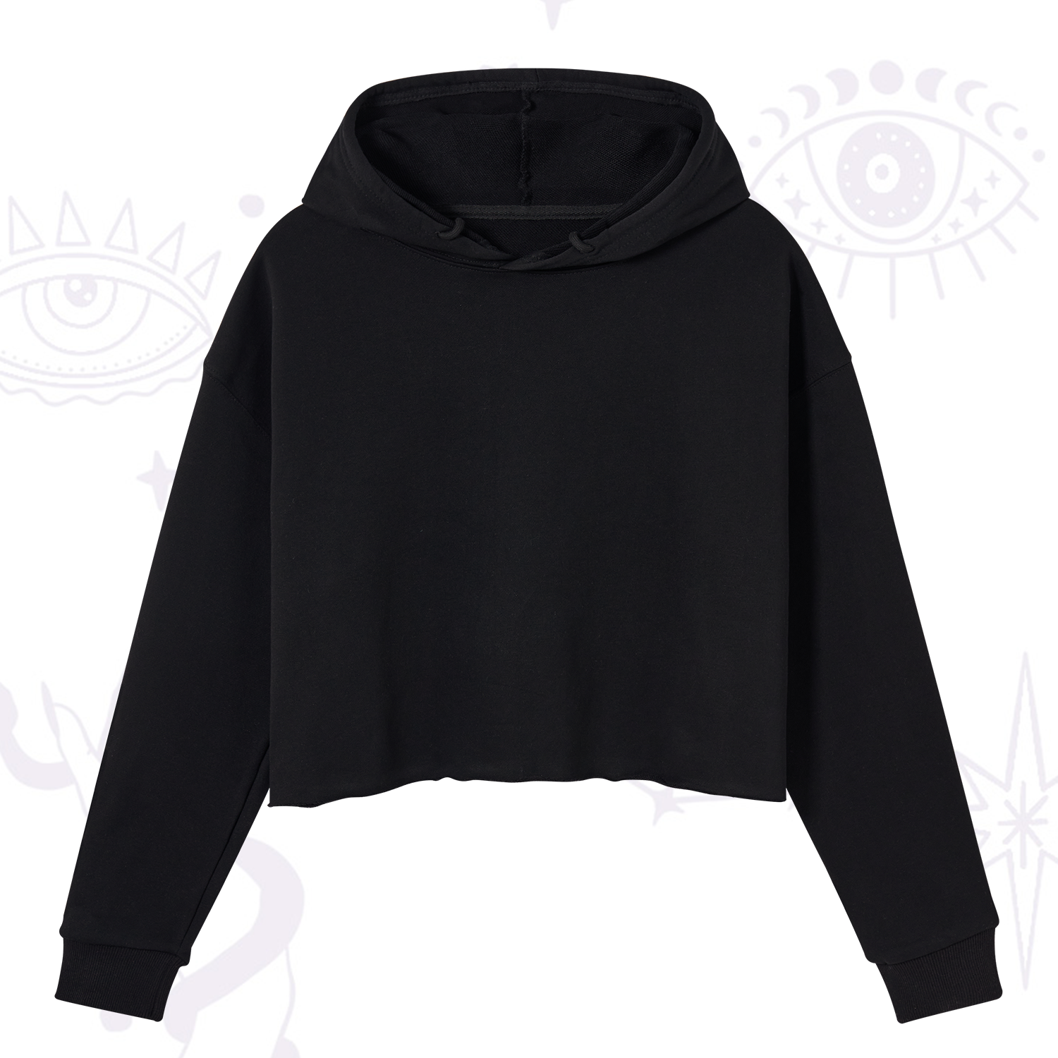 Purplehecate Crop Hoodie