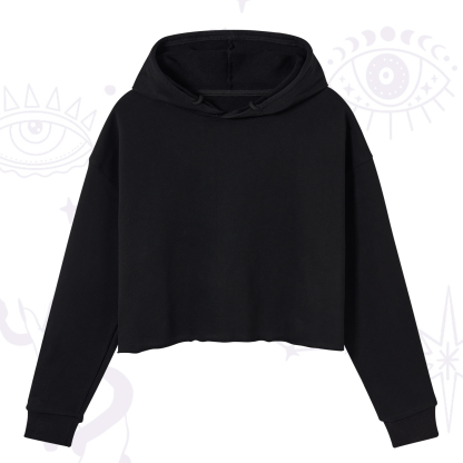 Purplehecate Crop Hoodie