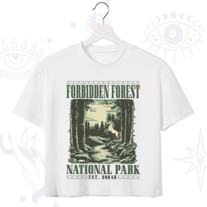 Purplehecate Forbidden Forest Crop T-Shirt