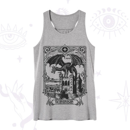 Purplehecate Medieval Feminist Dragon Tank