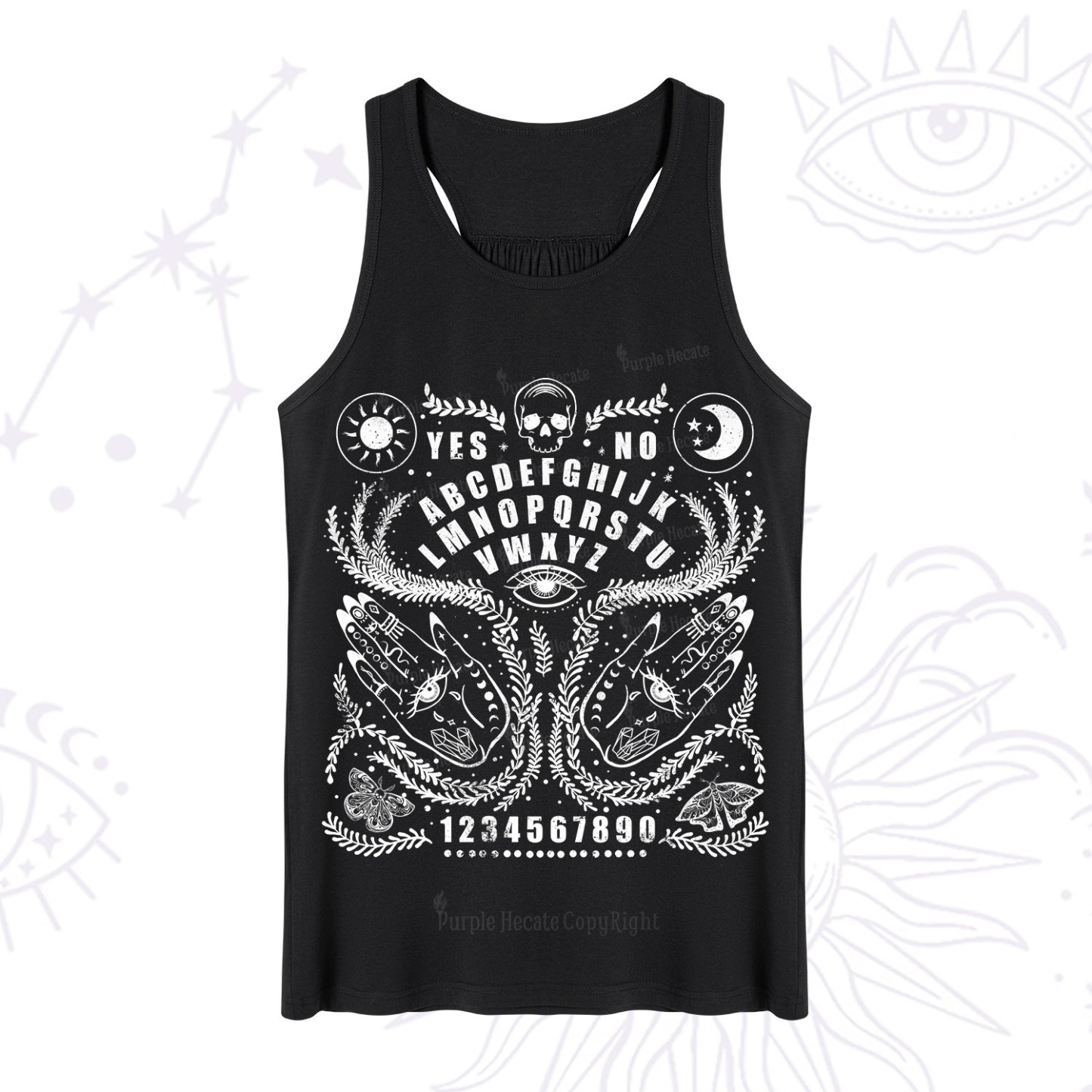 Magic Purplehecate Ouija Spirit Board Tank