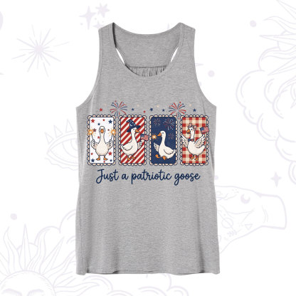 Purplehecate Just A Patriotic Goose Tank
