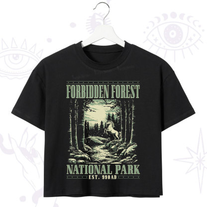 Purplehecate Forbidden Forest Crop T-Shirt
