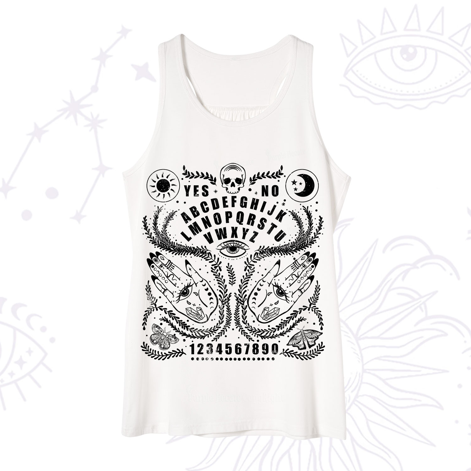 Purplehecate Ouija Spirit Board Tank