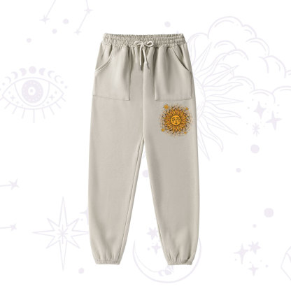 Purplehecate Celestial Sun Fleece Hoodie Suit