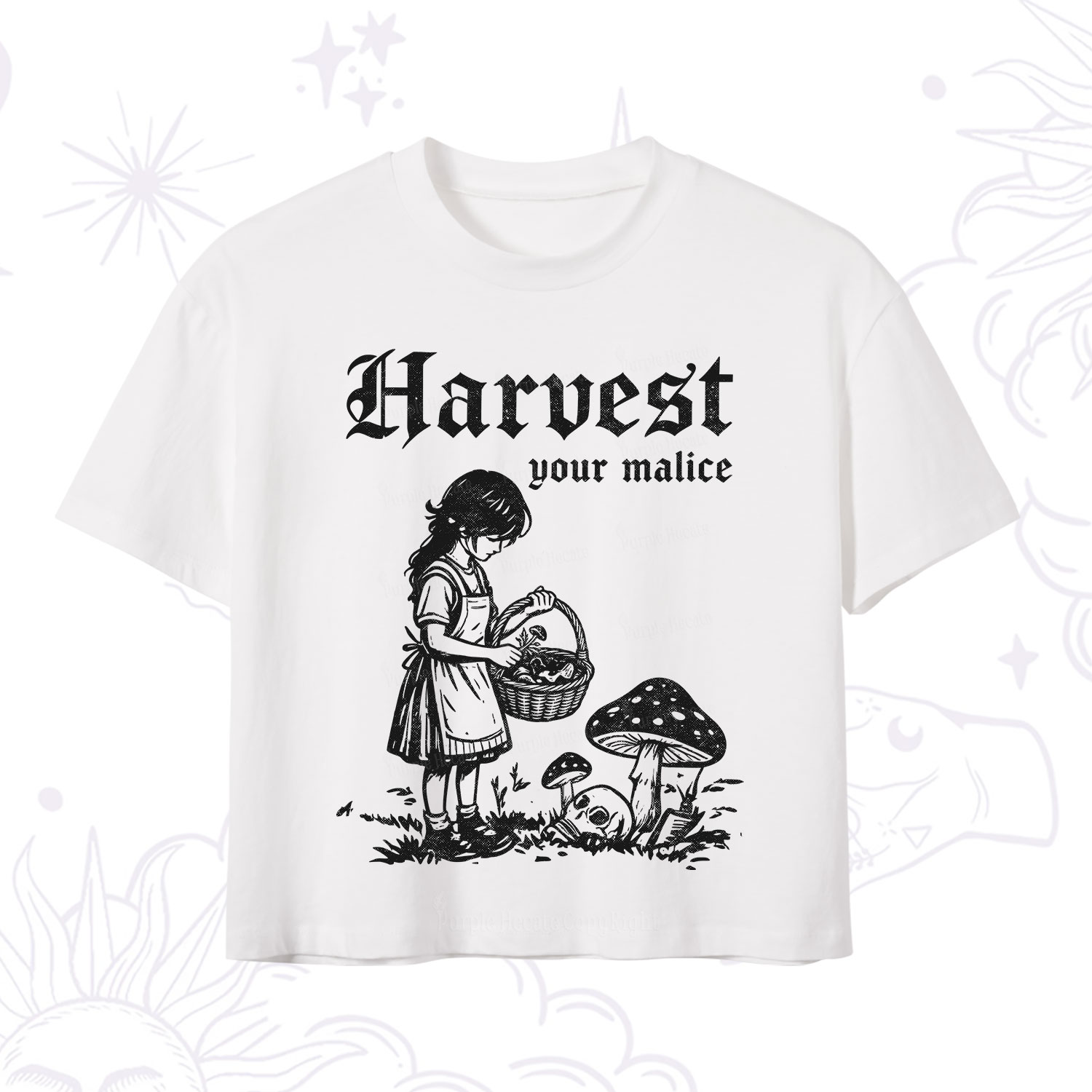 Purplehecate Harvest Your Malice Crop T-Shirt