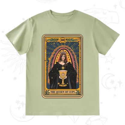 Purplehecate The Queen of Cups Tarot T-Shirt