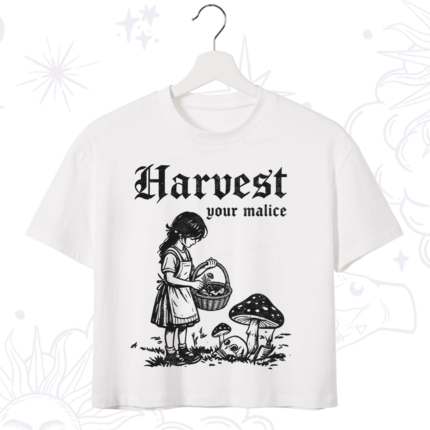 Purplehecate Harvest Your Malice Crop T-Shirt