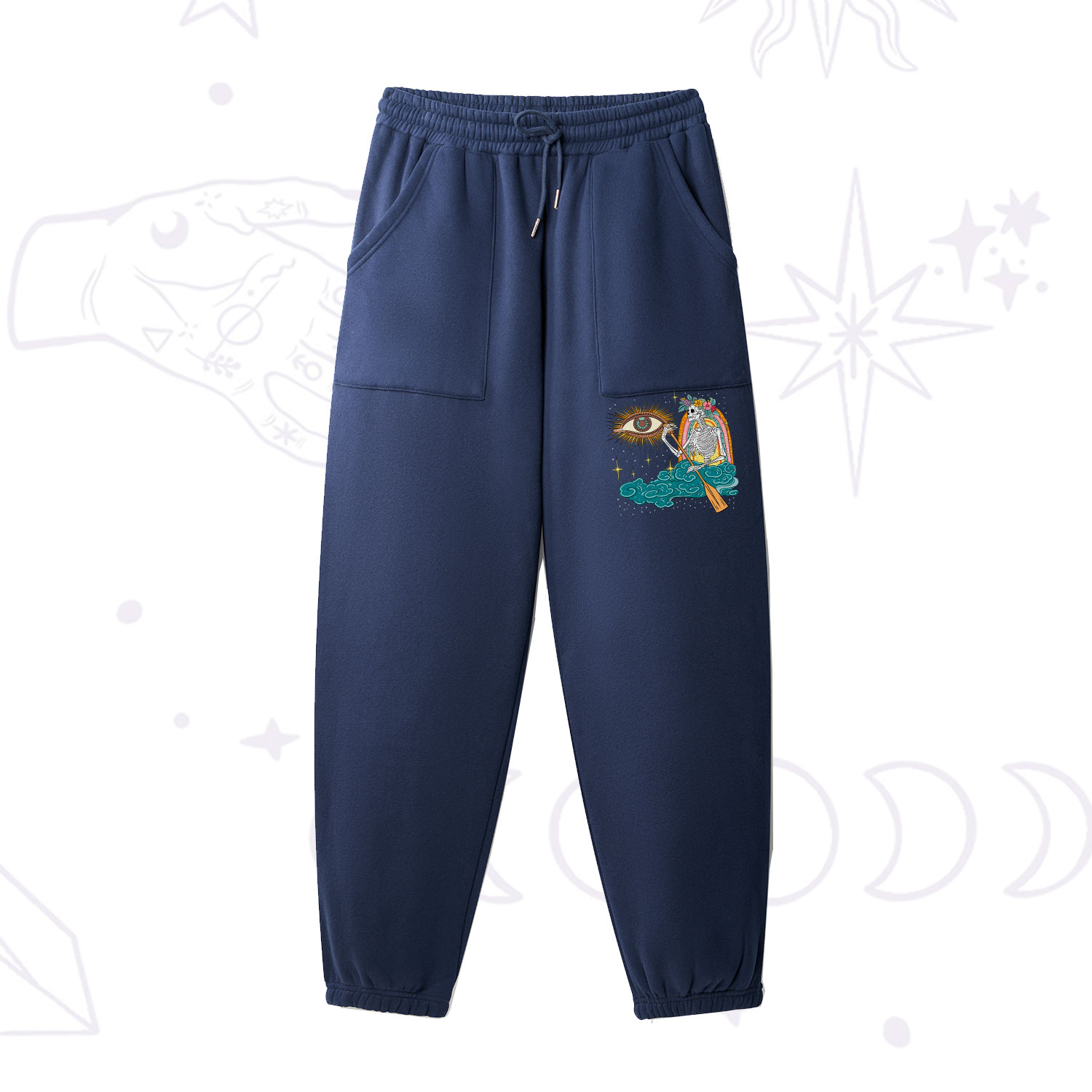 Purplehecate The Audacity Tarot Fleece Sweatpants