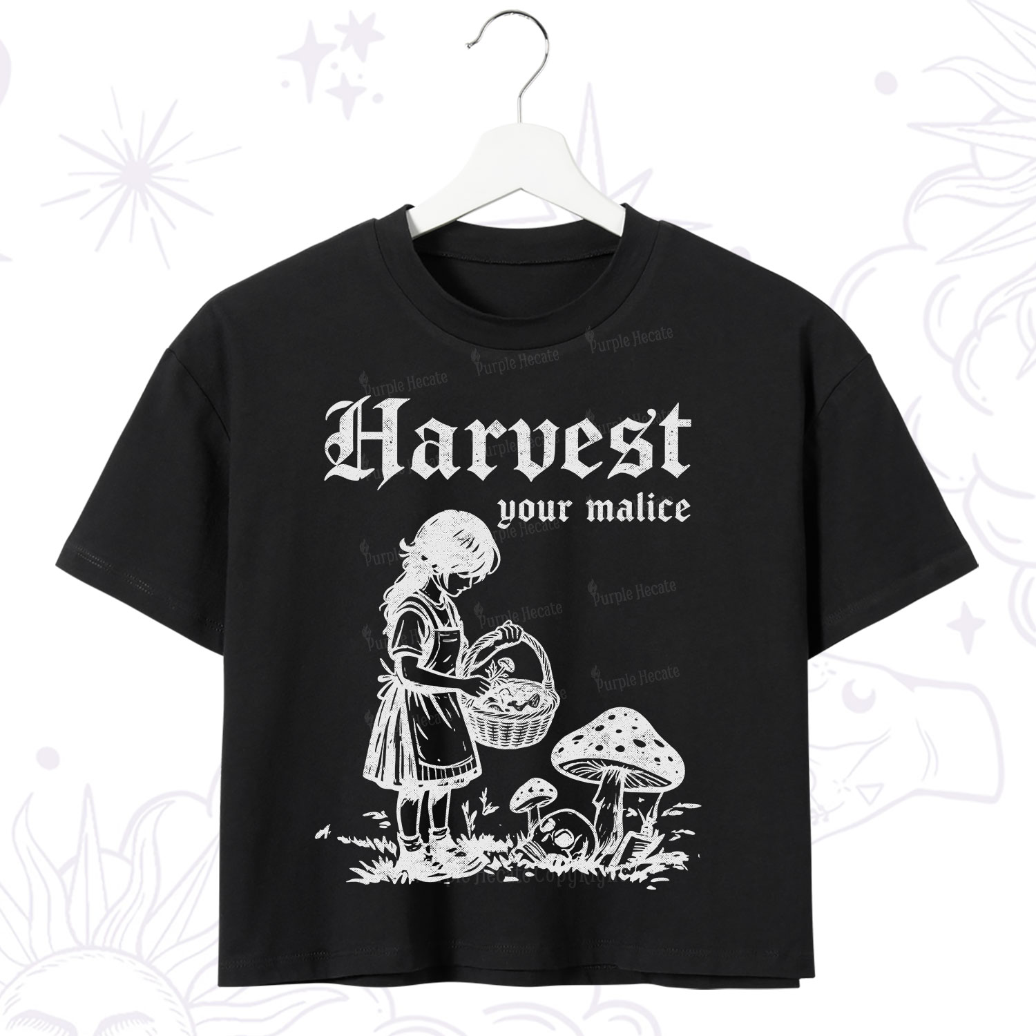 Purplehecate Harvest Your Malice Crop T-Shirt