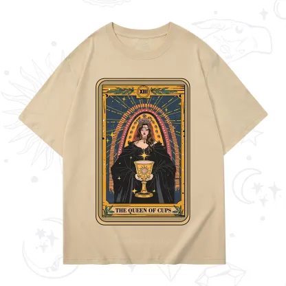 Purplehecate The Queen of Cups Tarot T-Shirt
