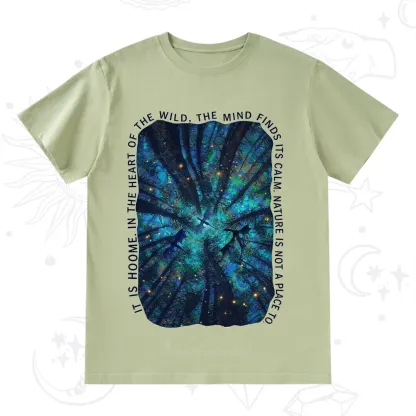 Purplehecate Forest Mindscape Night Sky T-Shirt