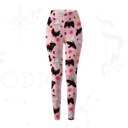 Purplehecate Cryptid Mothman Yoga Pants