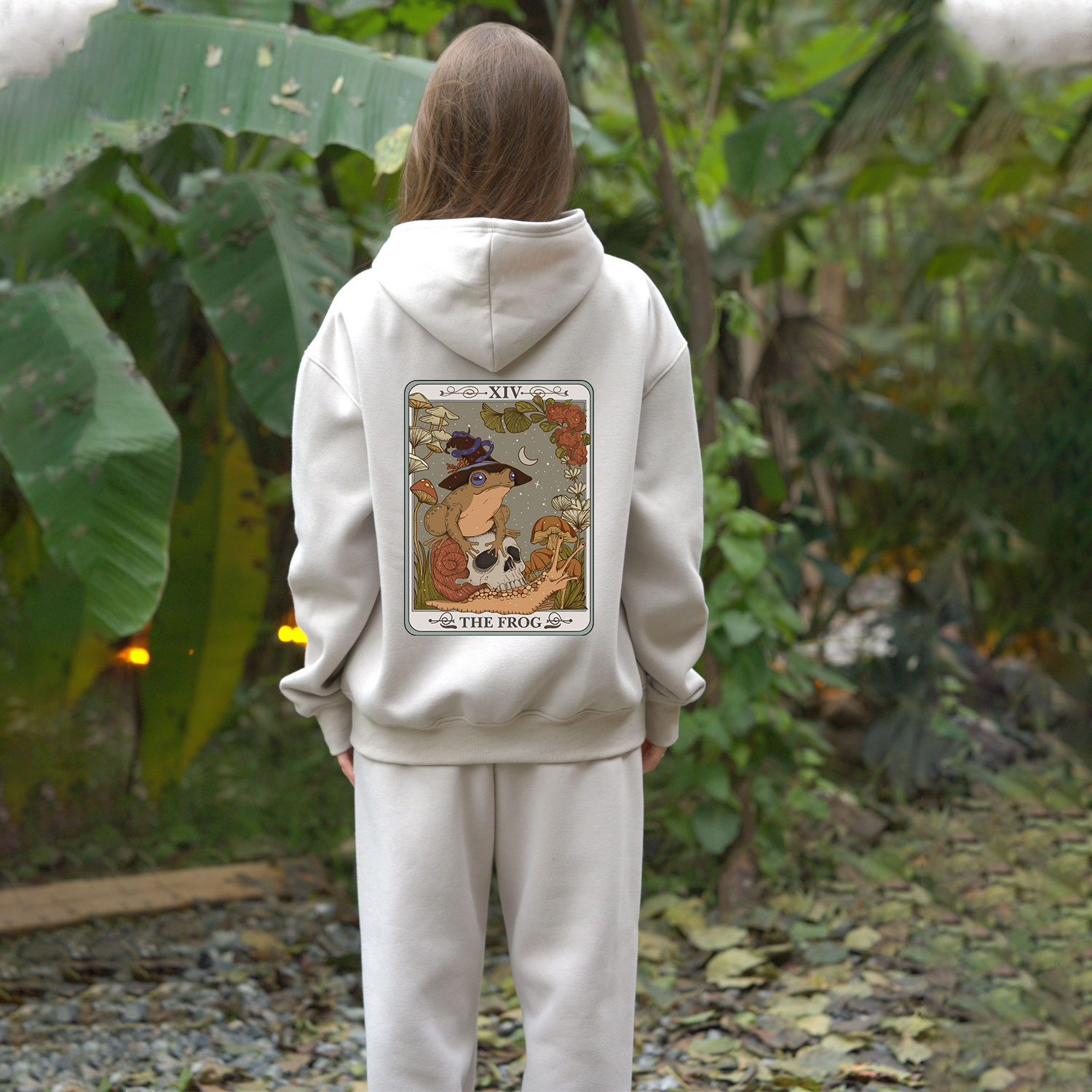 Purplehecate The Frog Tarot Fleece Hoodie Suit