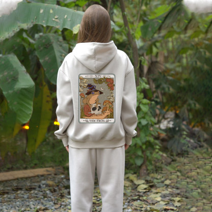 Purplehecate The Frog Tarot Fleece Hoodie Suit