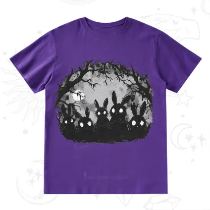 Purplehecate Creepy Weirdcore Bunny T-Shirt