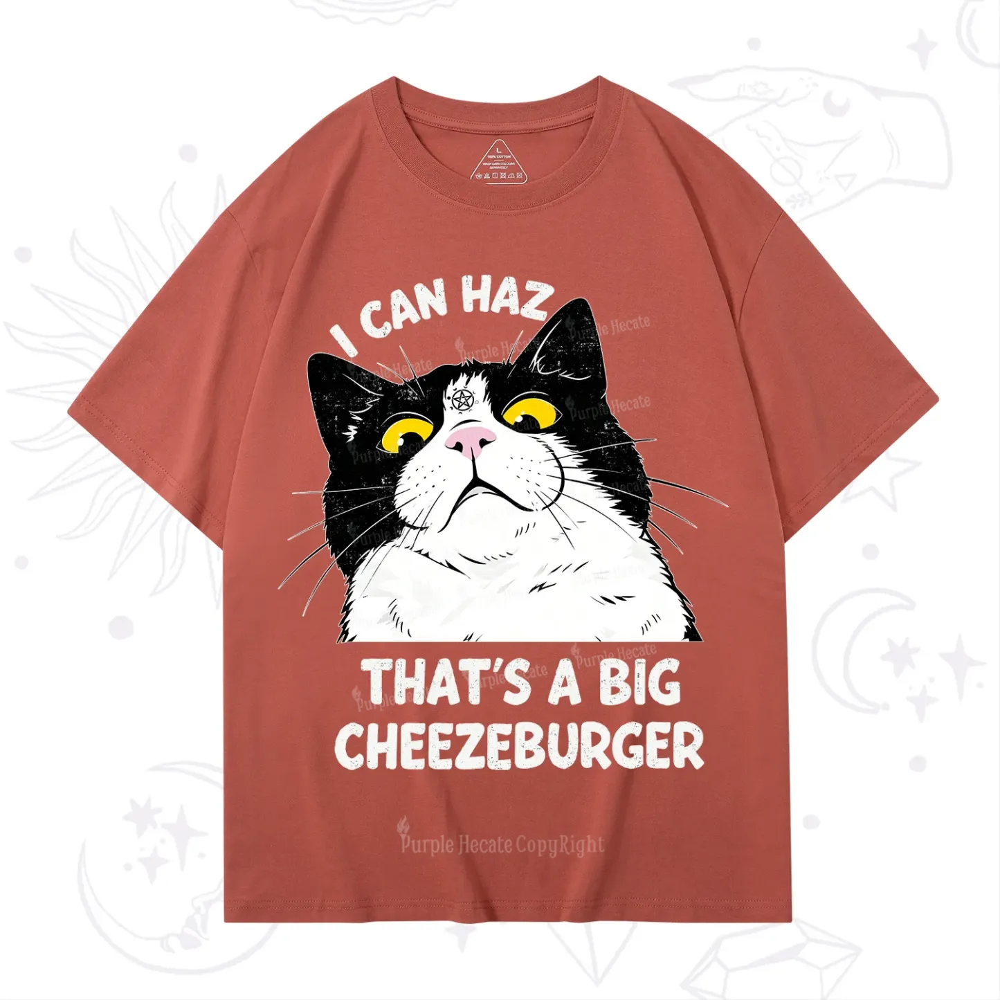 Purplehecate I Can Haz That's A Big Cheezeburger T-Shirt