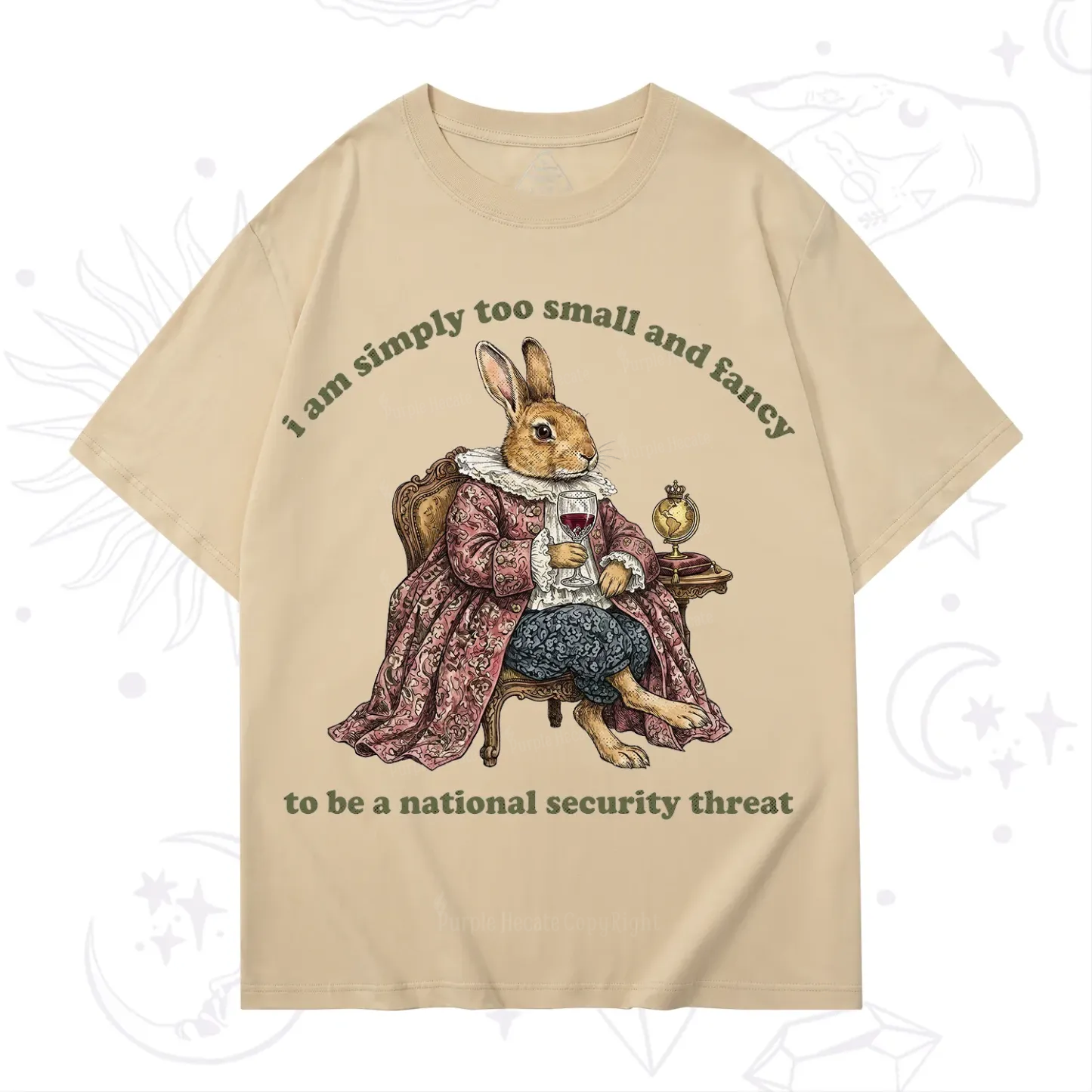 Purplehecate Too Small and Fancy T-Shirt