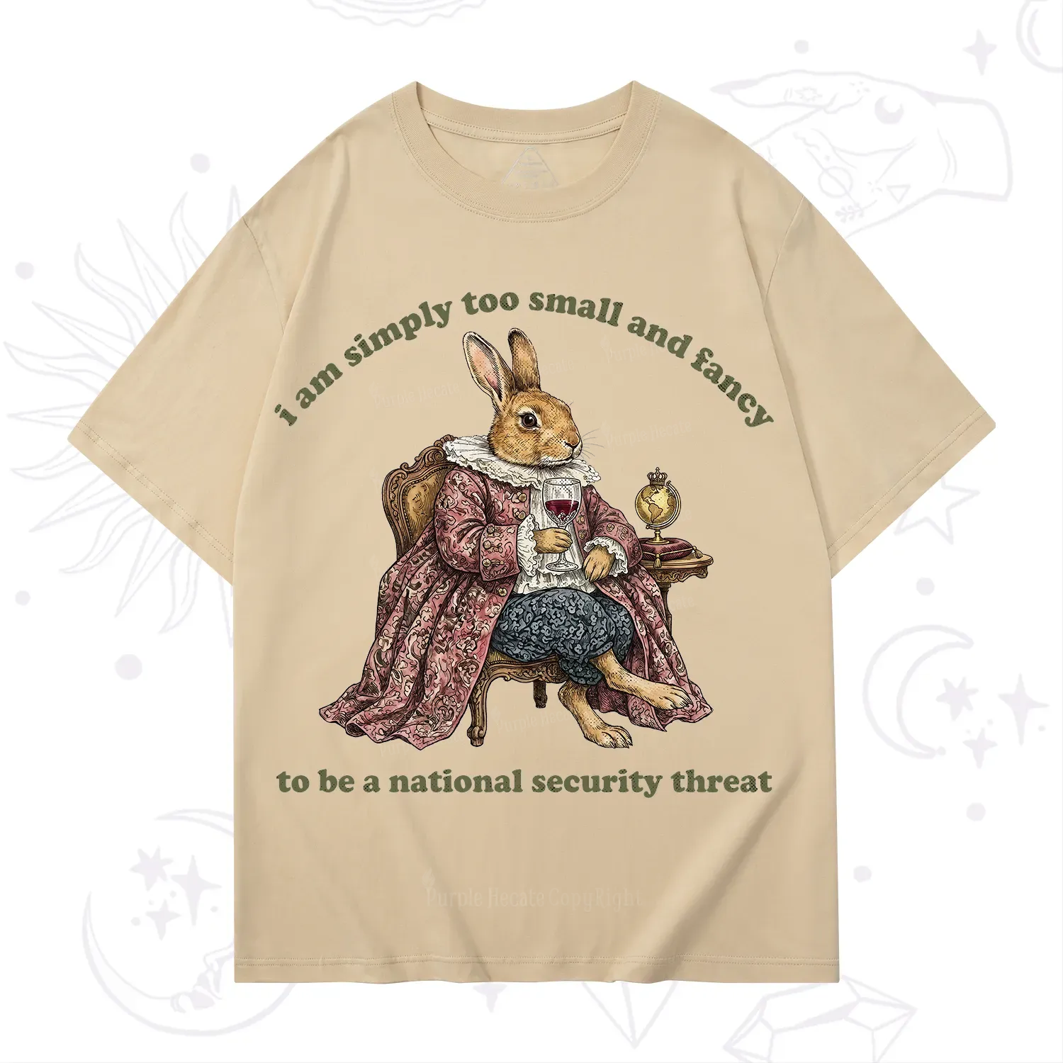 Purplehecate Too Small and Fancy T-Shirt