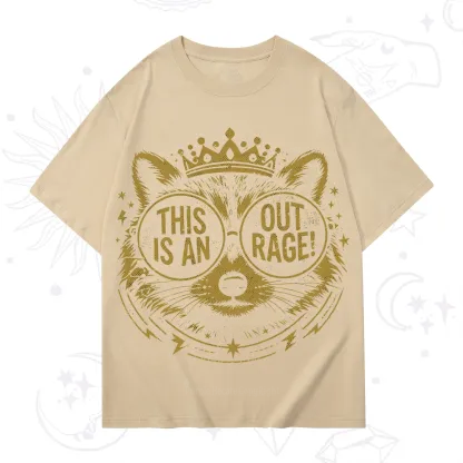 Purplehecate Royal Raccoon Rage T-Shirt