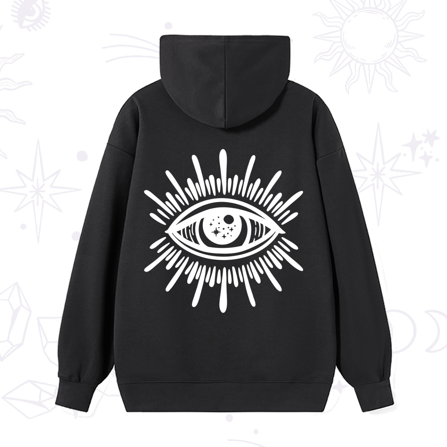 Magic Purplehecate Evil Eye Hoodie