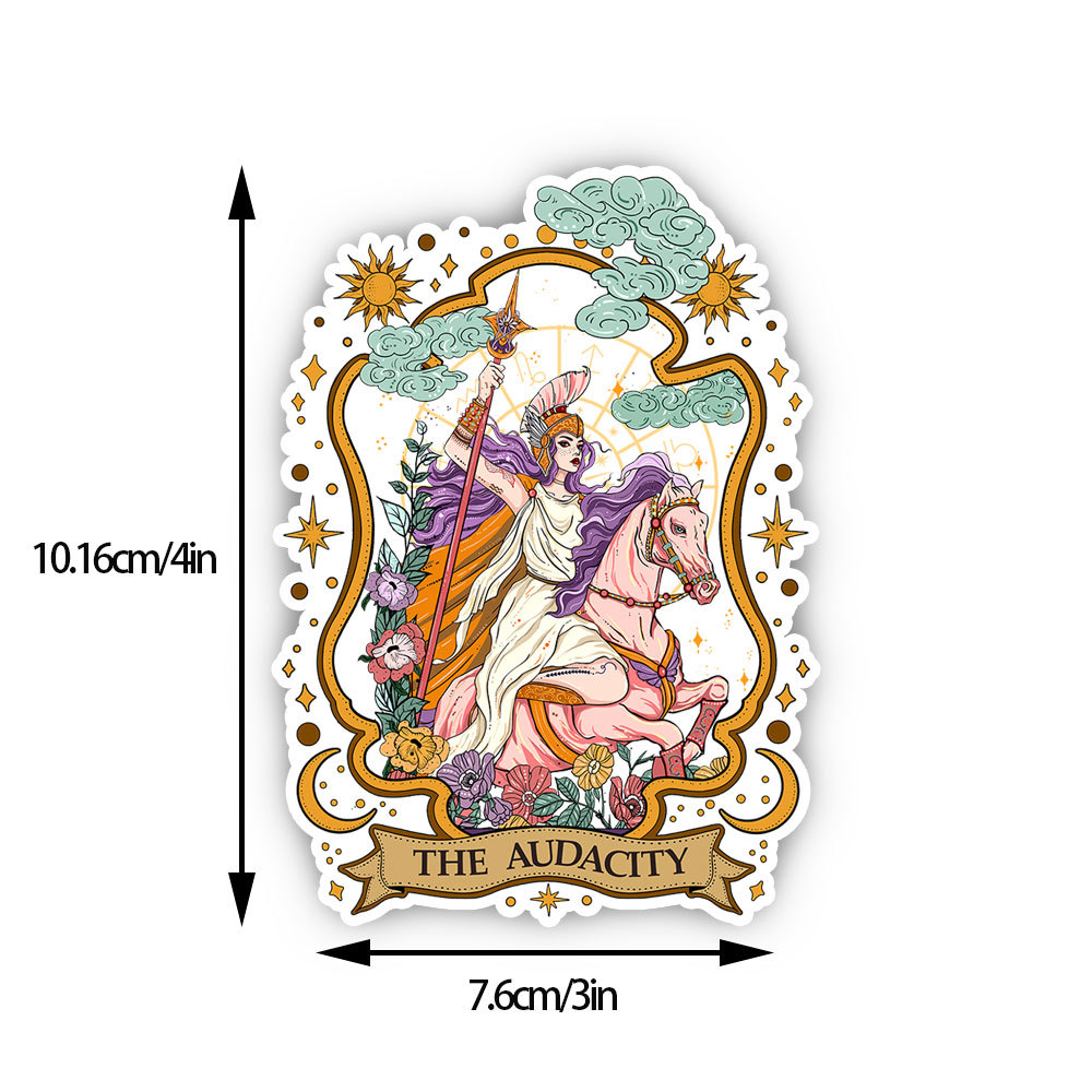 Purplehecate The Audacity Goddess Sticker