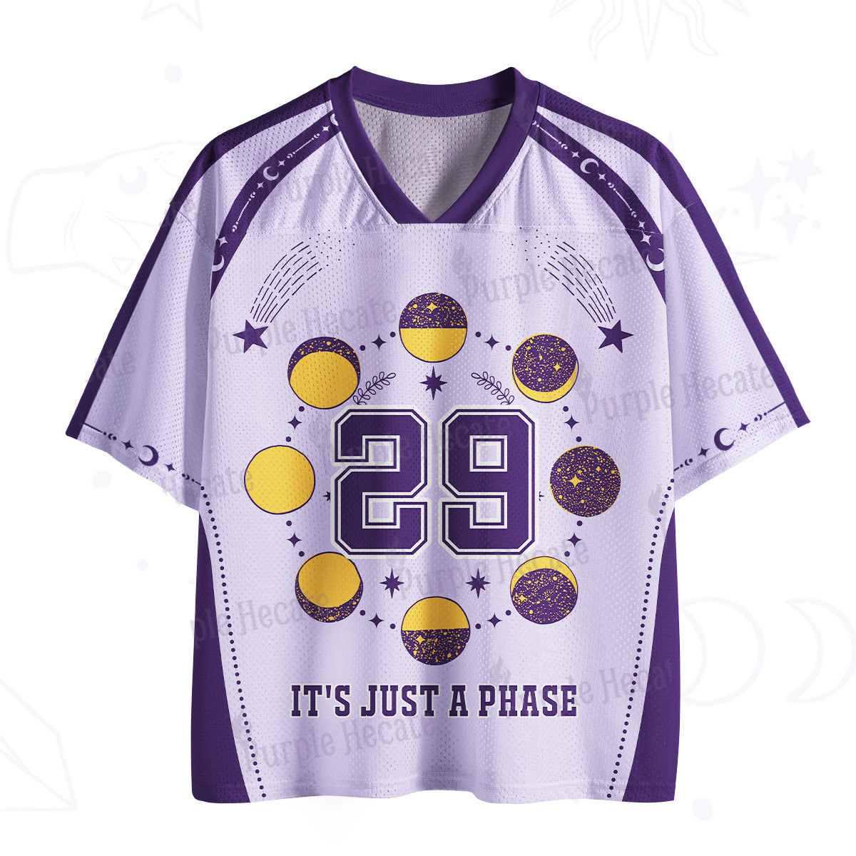 Purplehecate It's Just A Phase Mesh Jersey