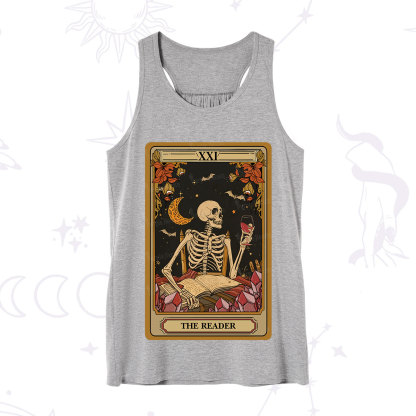 Purplehecate The Reader Tarot Skeleton Tank