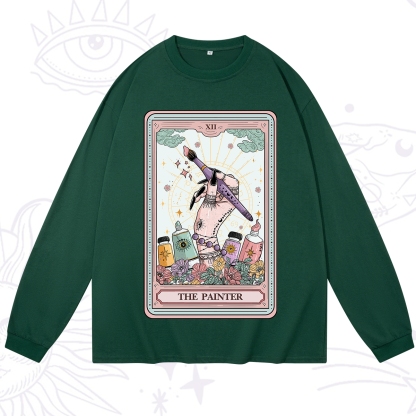 Purplehecate The Painter Tarot Long Sleeve T-Shirt