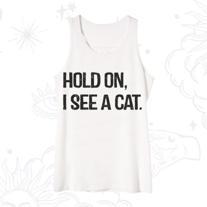 Purplehecate Hold on I See A Cat Tank