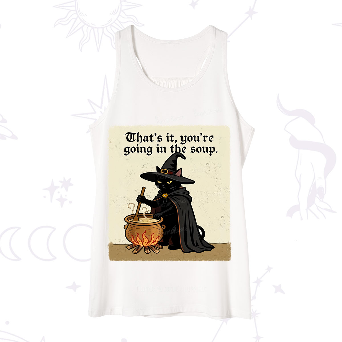 Purplehecate That's It You're Going in the Soup  Tank
