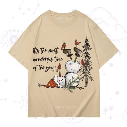 Purplehecate It's The Most Wonderful Time Of The Year Christmas T-Shirt