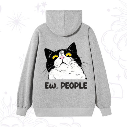 Purplehecate Ew People Cat Hoodie
