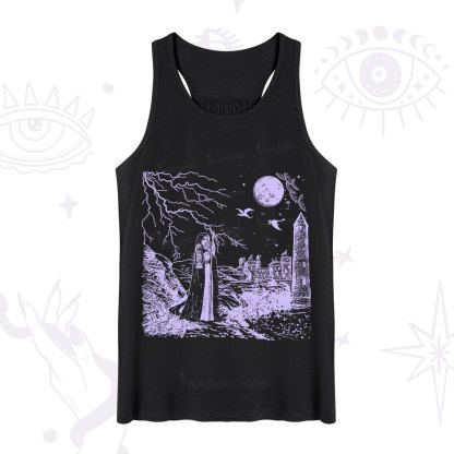 Purplehecate Black Moon Witch Spell Casting Tank