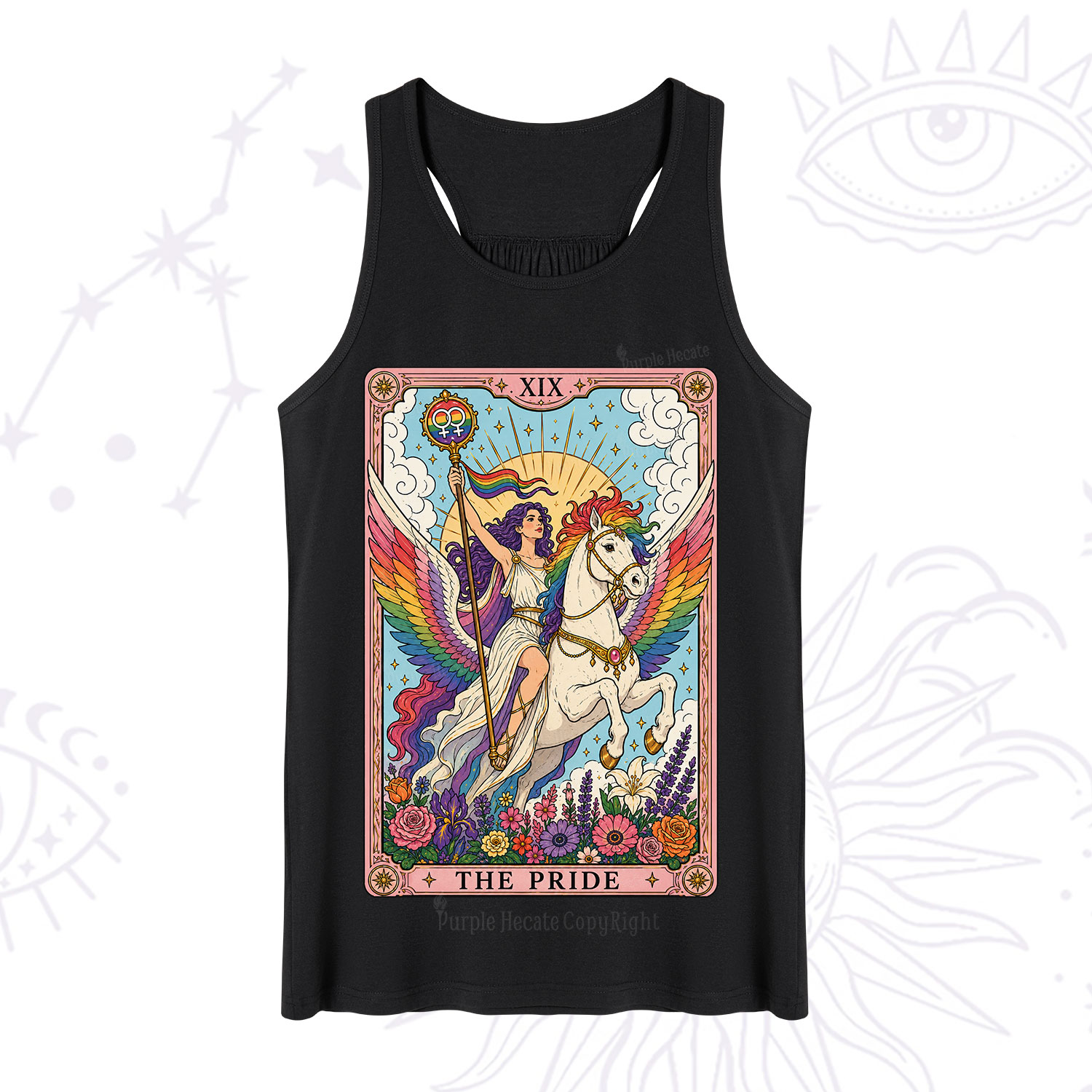 Purplehecate The Pride Tarot Card Tank