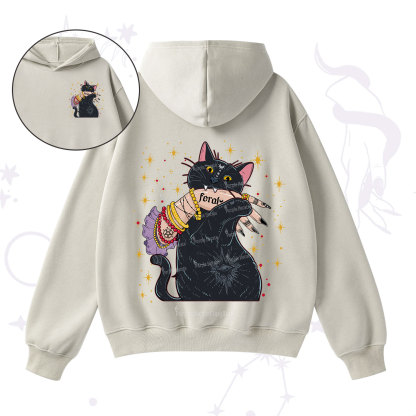 Purplehecate Feral Cat Fleece Hoodie Suit