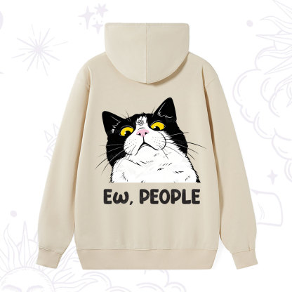 Purplehecate Ew People Cat Hoodie