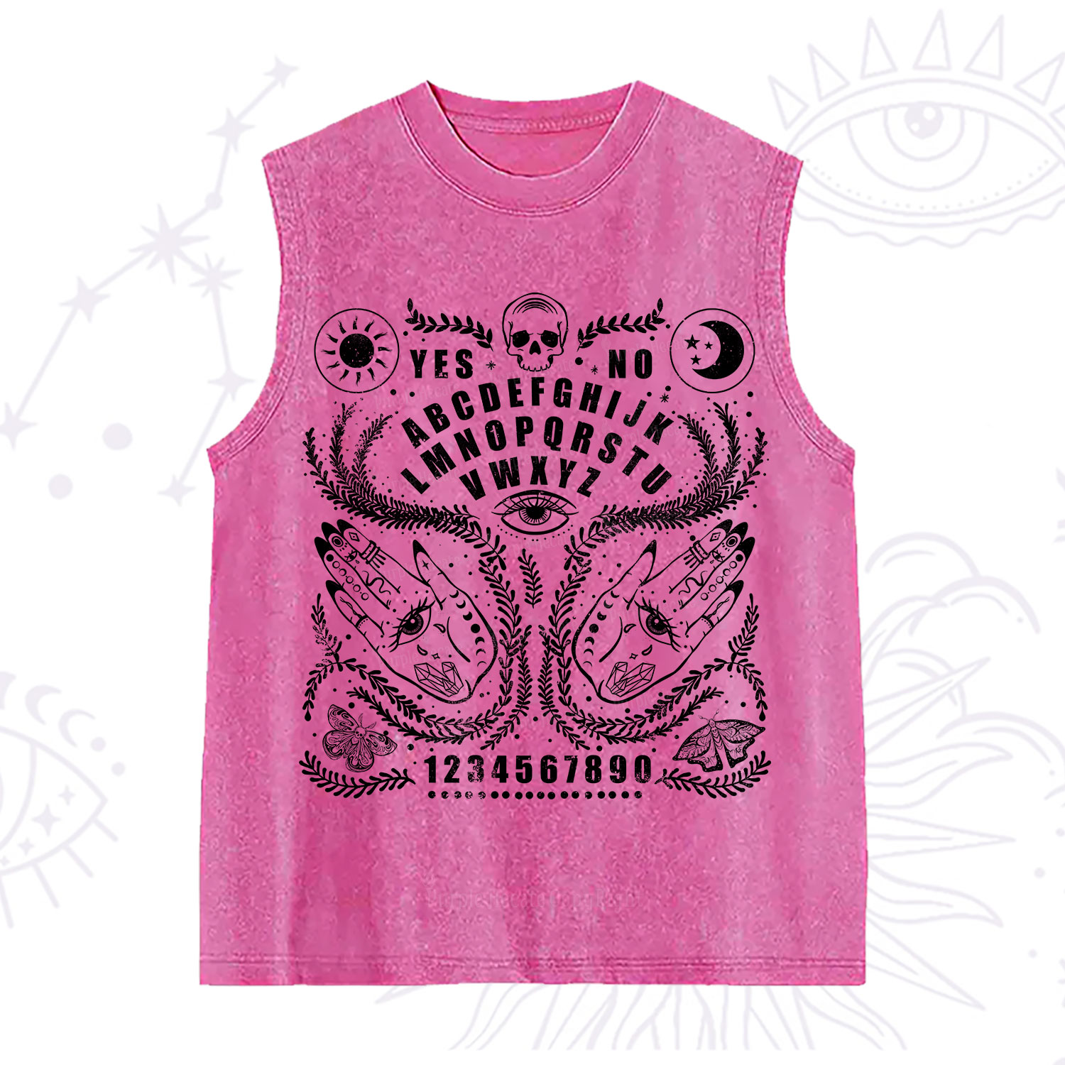 Purplehecate Ouija Spirit Board Washed Tank
