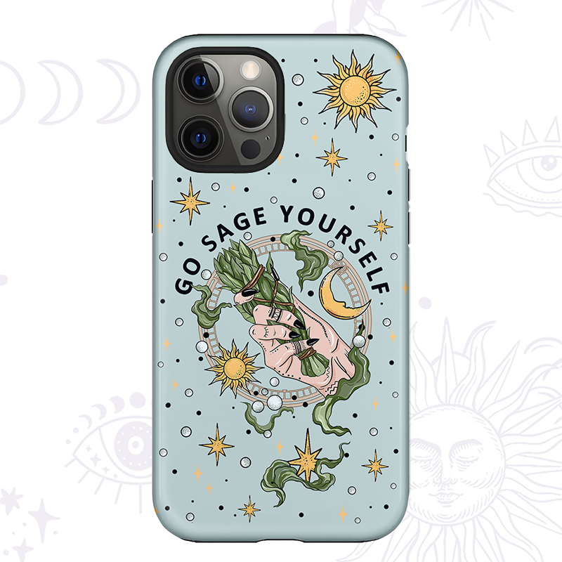 Purplehecate Go Sage Yourself Phone Case