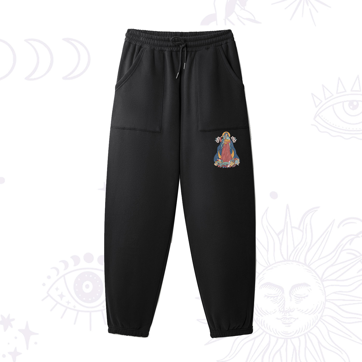 Purplehecate The mother Tarot Fleece Sweatpants