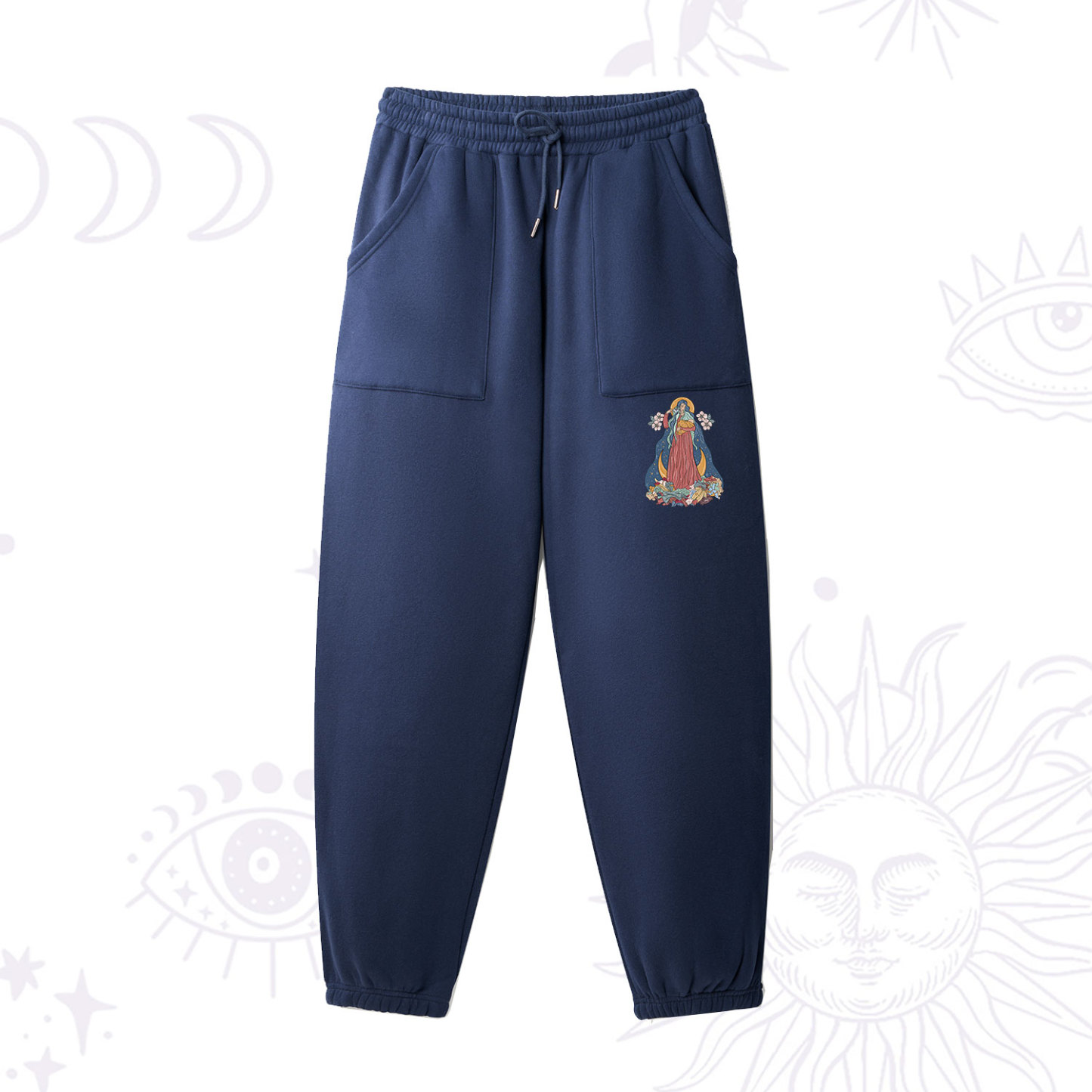 Purplehecate The mother Tarot Fleece Sweatpants