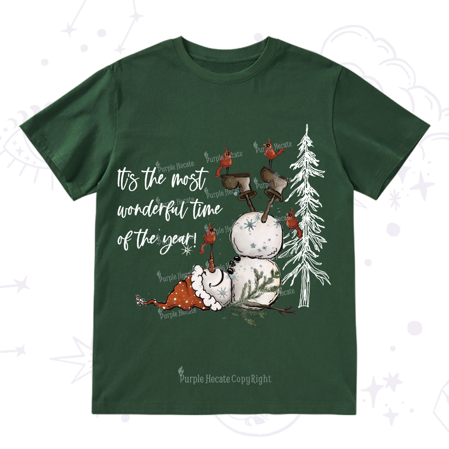 Purplehecate It's The Most Wonderful Time Of The Year Christmas T-Shirt