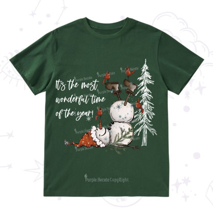 Purplehecate It's The Most Wonderful Time Of The Year Christmas T-Shirt