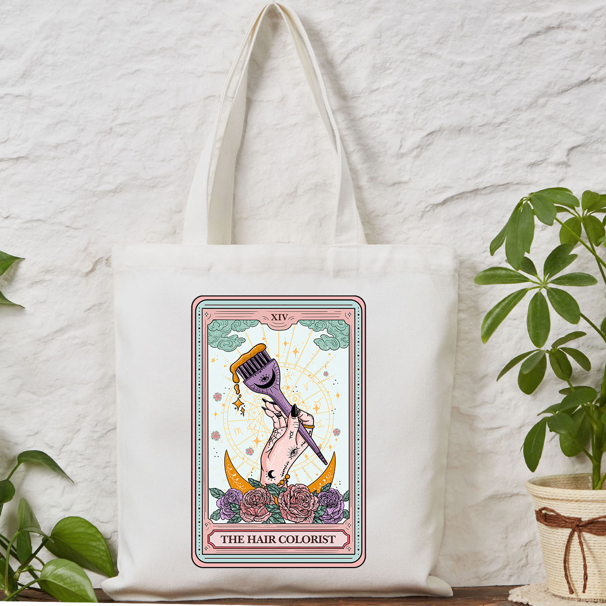 Purplehecate The Hair Colorist Tarot Tote Bag