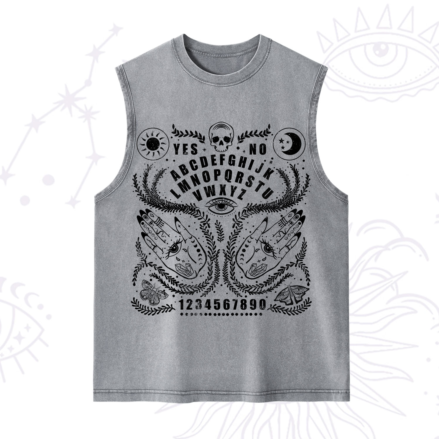 Purplehecate Ouija Spirit Board Washed Tank