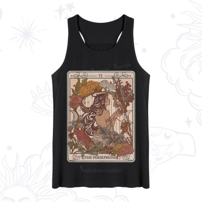 Purplehecate The Persephone Goddess Tarot Card Tank